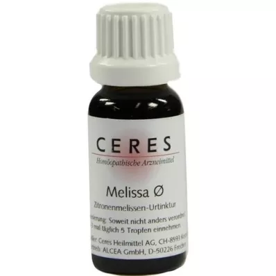 CERES Melissa officinalis mother tincture, 20 ml CERES Melissa officinalis mother tincture, 20 ml