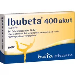 IBUBETA 400 acute film-coated tablets, 10 pcs