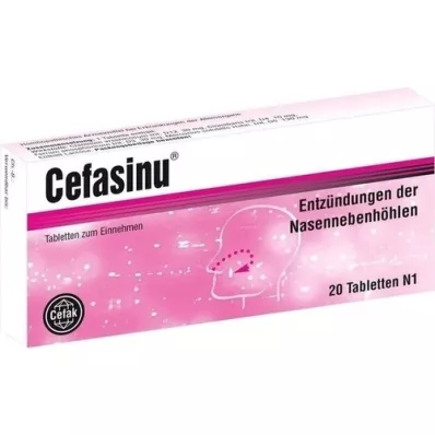 CEFASINU Tablets, 20 pcs CEFASINU Tablets, 20 pcs