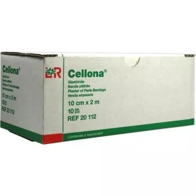 CELLONA Plaster bandages 10 cmx2 m, 10 pieces CELLONA Plaster bandages 10 cmx2 m, 10 pieces