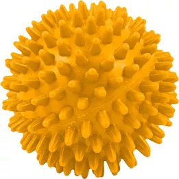 IGELBALL 8 cm yellow, 1 piece