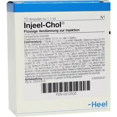 INJEEL Chol ampoules, 10 pcs