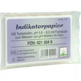INDIKATORPAPIER Test strips, 100 pcs