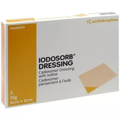 IODOSORB Dressing, 3X10 g