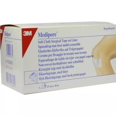 MEDIPORE Fixing fleece hypoallergenic.15cmx10m 2991NP-3, 1 pc MEDIPORE Fixing fleece hypoallergenic.15cmx10m 2991NP-3, 1 pc