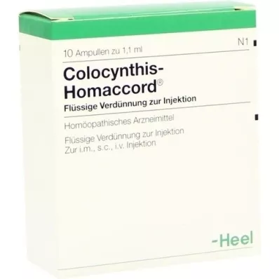 COLOCYNTHIS HOMACCORD Ampoules, 10 pcs COLOCYNTHIS HOMACCORD Ampoules, 10 pcs
