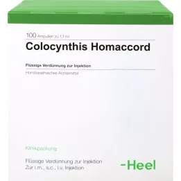 COLOCYNTHIS HOMACCORD Ampoules, 100 pcs