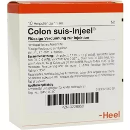 COLON SUIS Injeel ampoules, 10 pcs