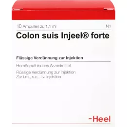 COLON SUIS Injeel forte ampoules, 10 pcs