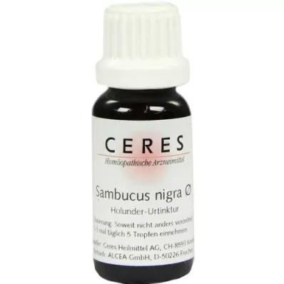 CERES Sambucus nigra mother tincture, 20 ml CERES Sambucus nigra mother tincture, 20 ml