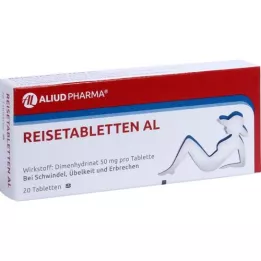 REISETABLETTEN AL, 20 pcs