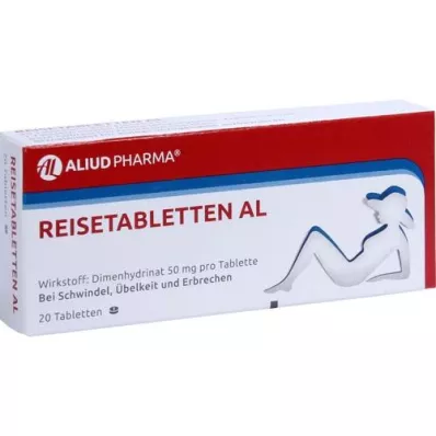 REISETABLETTEN AL, 20 pcs