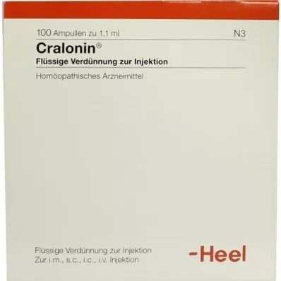 CRALONIN Ampoules, 100 pcs CRALONIN Ampoules, 100 pcs