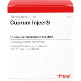 CUPRUM INJEEL Ampoules, 10 pcs