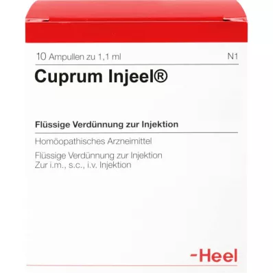 CUPRUM INJEEL Ampoules, 10 pcs CUPRUM INJEEL Ampoules, 10 pcs