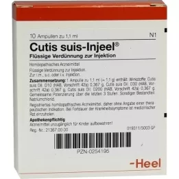 CUTIS suis Injeel ampoules, 10 pcs