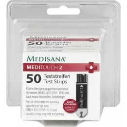 MEDISANA Meditouch 2 test strips, 2x25 pcs