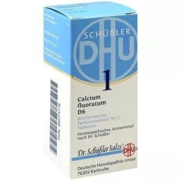 BIOCHEMIE DHU 1 Calcium fluoratum D 6 tablets, 80 pcs