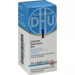 BIOCHEMIE DHU 1 Calcium fluoratum D 12 tablets, 80 pcs