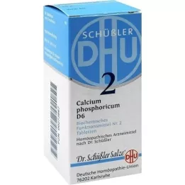 BIOCHEMIE DHU 2 Calcium phosphoricum D 6 tablets, 80 pcs