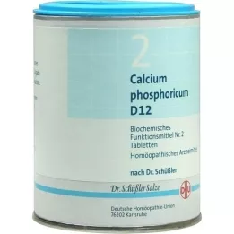 BIOCHEMIE DHU 2 Calcium phosphoricum D 12 tablets, 1000 pieces
