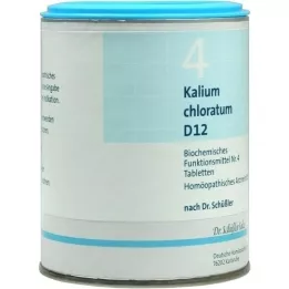 BIOCHEMIE DHU 4 Potassium chloratum D 12 tablets, 1000 pieces