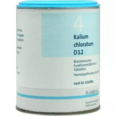 BIOCHEMIE DHU 4 Potassium chloratum D 12 tablets, 1000 pieces