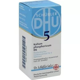 BIOCHEMIE DHU 5 Kalium phosphoricum D 6 tablets, 80 pcs