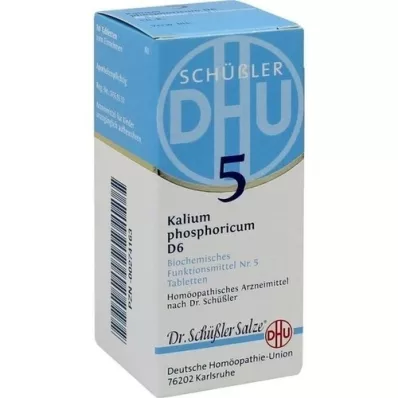 BIOCHEMIE DHU 5 Kalium phosphoricum D 6 tablets, 80 pcs BIOCHEMIE DHU 5 Kalium phosphoricum D 6 tablets, 80 pcs