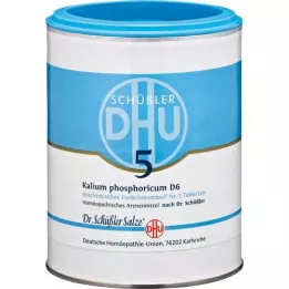 BIOCHEMIE DHU 5 Kalium phosphoricum D 6 tablets, 1000 pieces