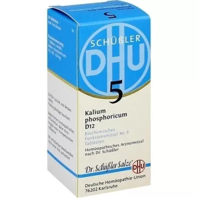 BIOCHEMIE DHU 5 Kalium phosphoricum D 12 tablets, 80 pcs BIOCHEMIE DHU 5 Kalium phosphoricum D 12 tablets, 80 pcs