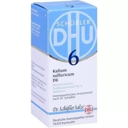 BIOCHEMIE DHU 6 Kalium sulfuricum D 6 tablets, 80 pcs