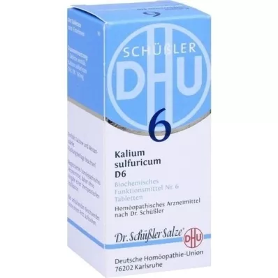 BIOCHEMIE DHU 6 Kalium sulfuricum D 6 tablets, 80 pcs BIOCHEMIE DHU 6 Kalium sulfuricum D 6 tablets, 80 pcs