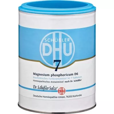 BIOCHEMIE DHU 7 Magnesium phosphoricum D 6 tablets, 1000 pcs BIOCHEMIE DHU 7 Magnesium phosphoricum D 6 tablets, 1000 pcs