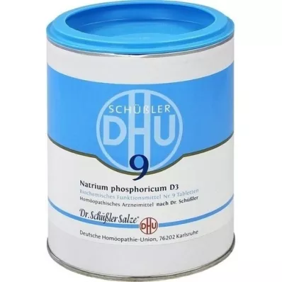 BIOCHEMIE DHU 9 Natrum phosphoricum D 3 tablets, 1000 pieces