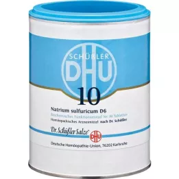 BIOCHEMIE DHU 10 Natrum sulfuricum D 6 tablets, 1000 pcs