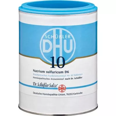 BIOCHEMIE DHU 10 Natrum sulfuricum D 6 tablets, 1000 pcs