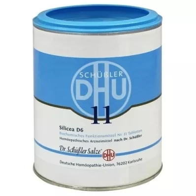 BIOCHEMIE DHU 11 Silicea D 6 tablets, 1000 pcs BIOCHEMIE DHU 11 Silicea D 6 tablets, 1000 pcs