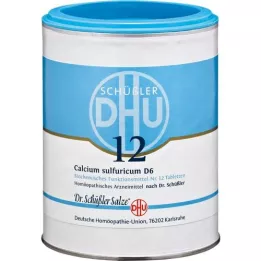 BIOCHEMIE DHU 12 Calcium sulfuricum D 6 tablets, 1000 pieces