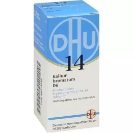 BIOCHEMIE DHU 14 Kalium bromatum D 6 tablets, 80 pcs