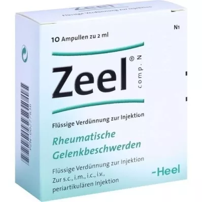 ZEEL comp.N ampoules, 10 pcs ZEEL comp.N ampoules, 10 pcs