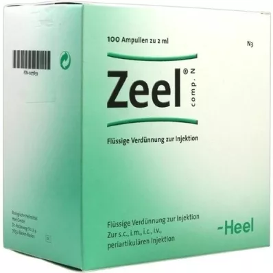 ZEEL comp.N ampoules, 100 pcs ZEEL comp.N ampoules, 100 pcs