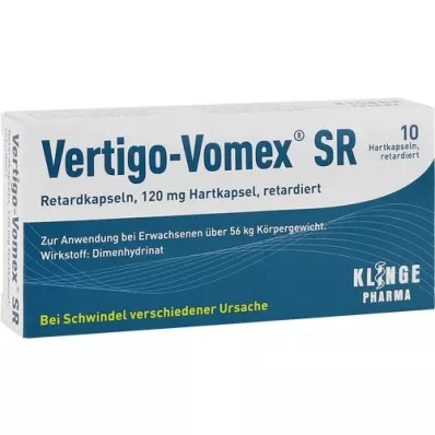 VERTIGO-VOMEX SR Sustained-release capsules, 10 pcs