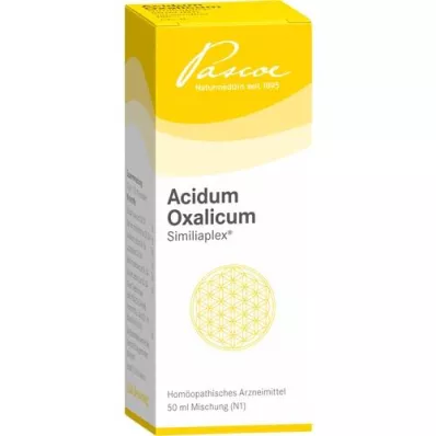 ACIDUM OXALICUM SIMILIAPLEX Drops, 50 ml ACIDUM OXALICUM SIMILIAPLEX Drops, 50 ml