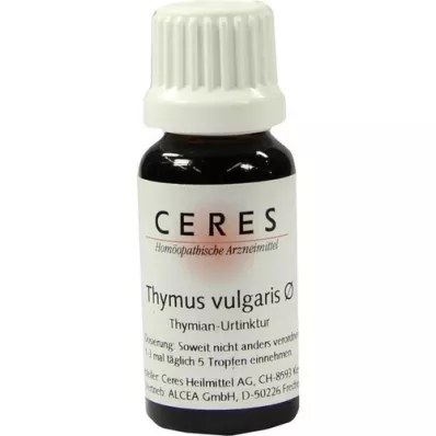 CERES Thymus vulgaris mother tincture, 20 ml CERES Thymus vulgaris mother tincture, 20 ml