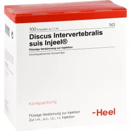 DISCUS INTERVERTEBRALIS suis Injeel ampoules, 100 pcs