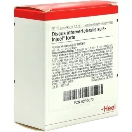 DISCUS INTERVERTEBRALIS suis Injeel forte ampoules, 10 pcs