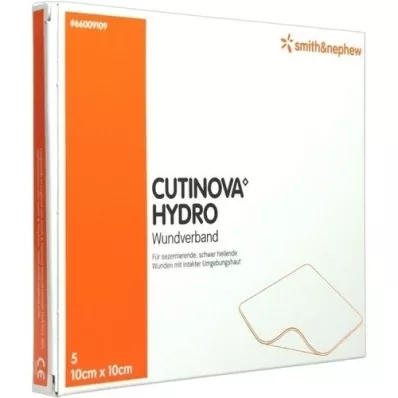 CUTINOVA Hydro 10x10 cm adhesive wound dressing, 5 pcs CUTINOVA Hydro 10x10 cm adhesive wound dressing, 5 pcs