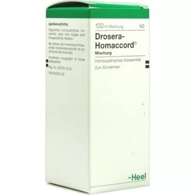 DROSERA HOMACCORD Drops, 100 ml DROSERA HOMACCORD Drops, 100 ml