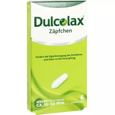 DULCOLAX Suppositories, 6 pcs DULCOLAX Suppositories, 6 pcs